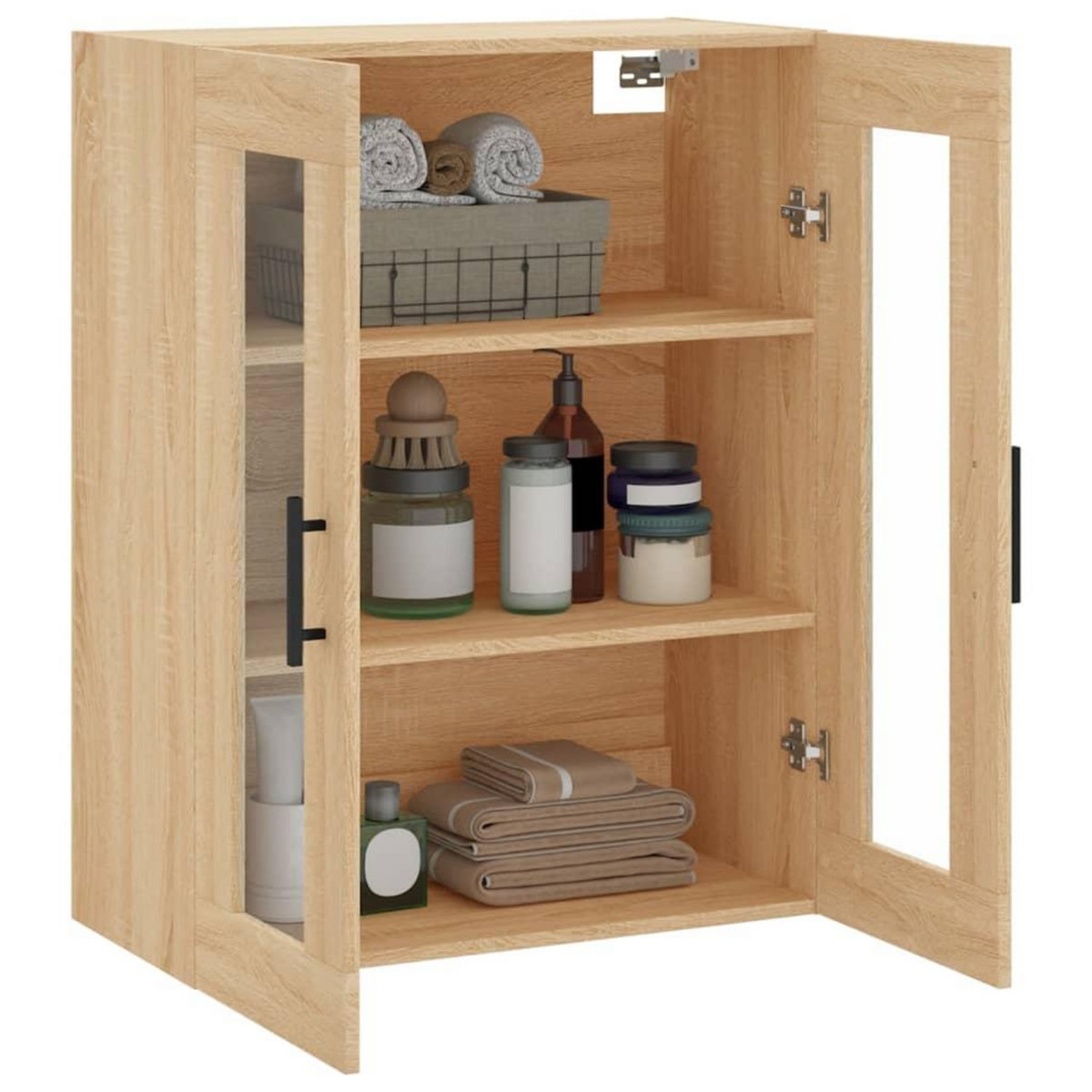 VIDAXL Armoire murale chene sonoma 69,5x34x90 cm