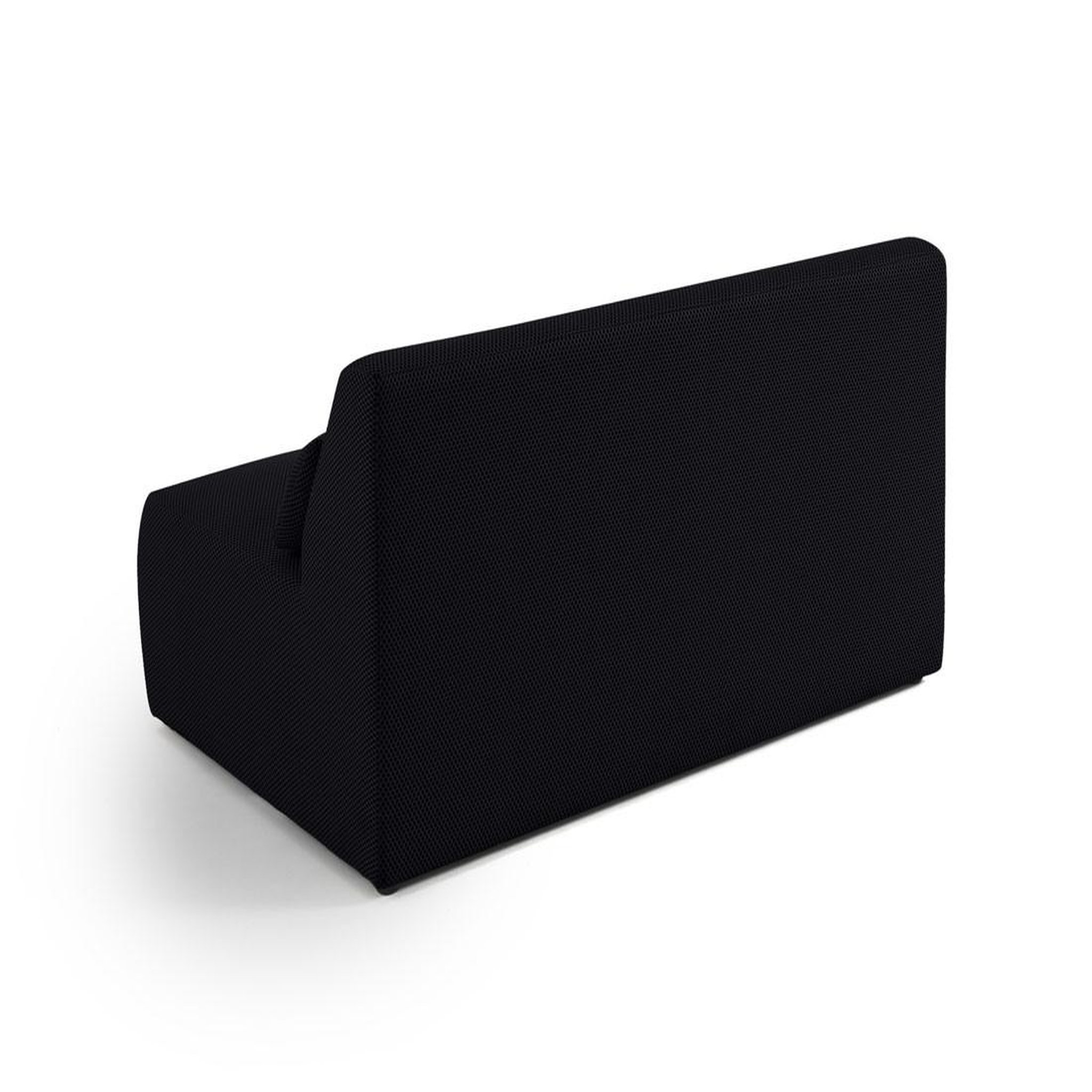 Voir la diapositive 4 : LISA DESIGN Onyx - canapé droit 2 places - en tissu mailles 3d