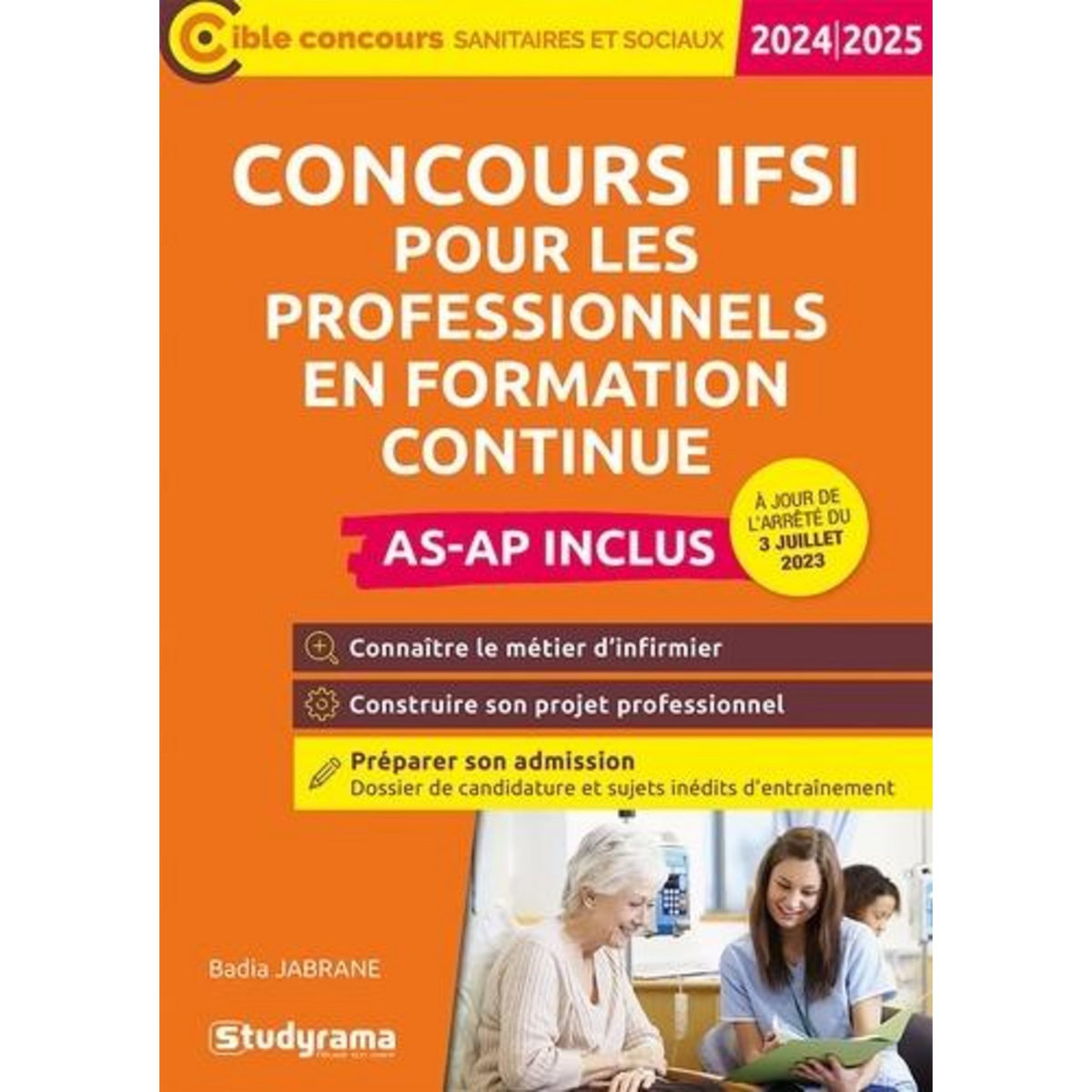CONCOURS IFSI POUR LES PROFESSIONNELS. EDITION 2024-2025, Jabrane Badia
