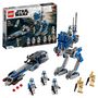 Voir la diapositive 3 : LEGO Star Wars 75280 - Les Clone troopers de la 501ème légion et Marcheur AT-RT