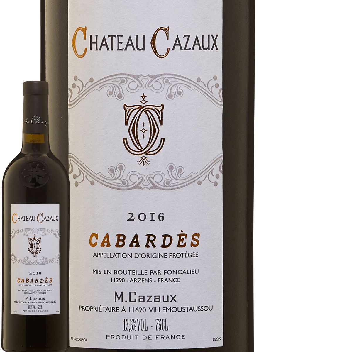 Château Cazaux Cabardès Rouge 2016