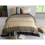 Voir la diapositive 3 : ATELIER DU COTON Parure housse de couette 100% coton 57fils luxore