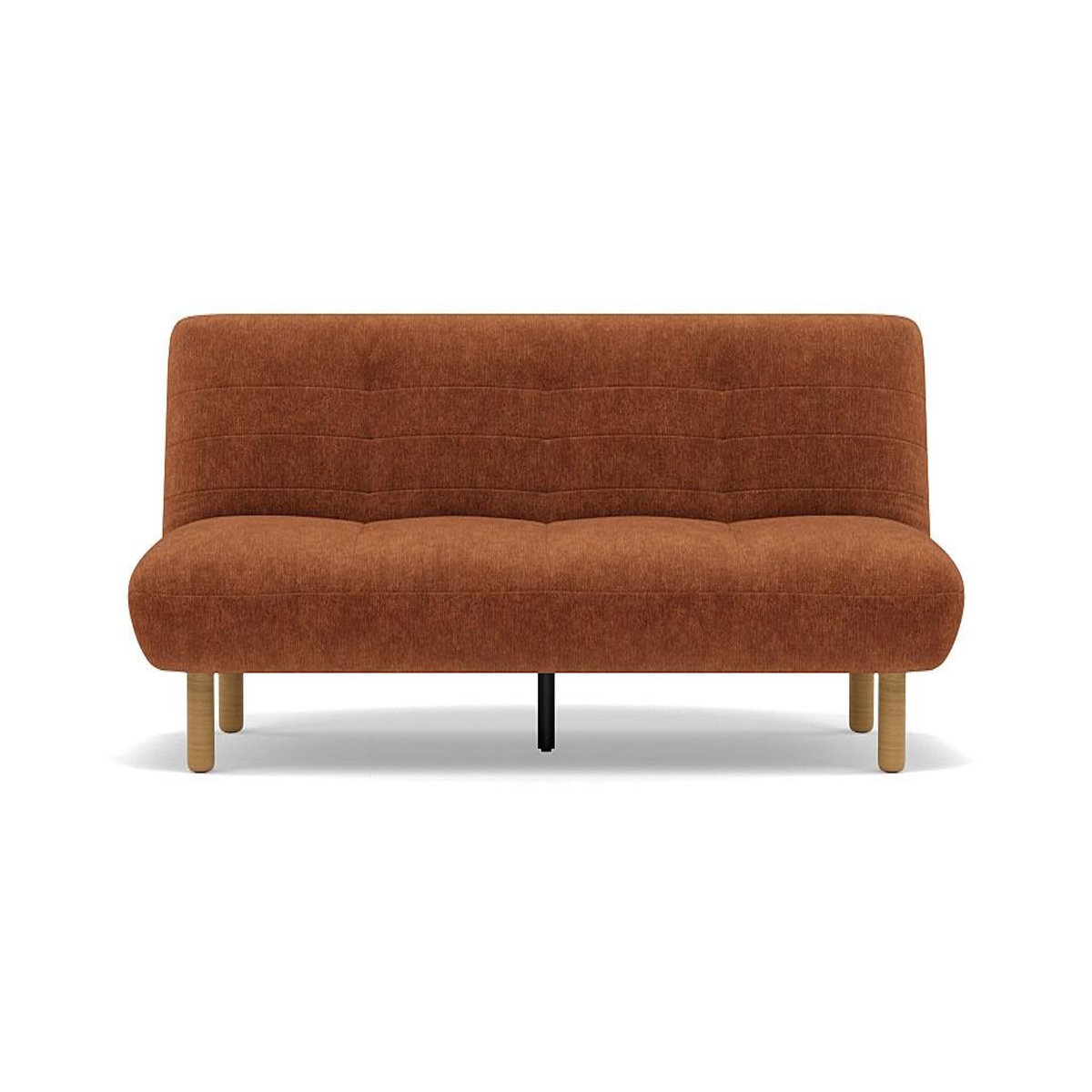 BEST MOBILIER Soan - banquette 2 places convertible clic-clac en velours texturé