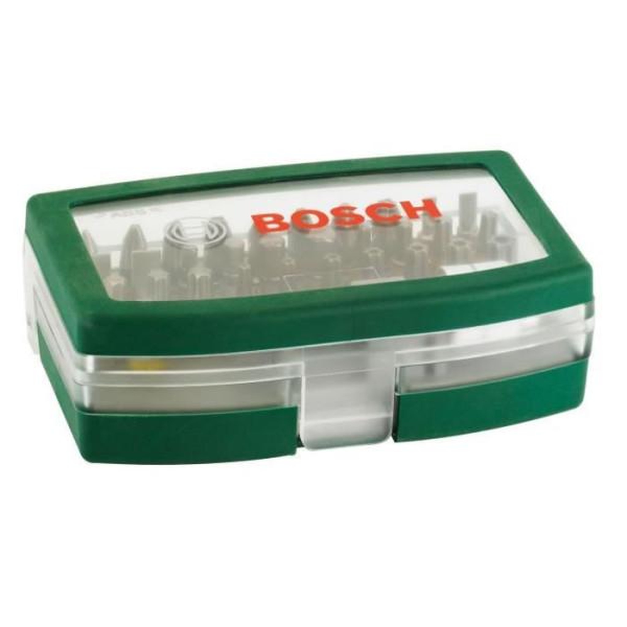 Voir la diapositive 3 : BOSCH Boîtier d'embouts de vissage courts avec code couleur 31 pieces et 1 porte-embout - bosch