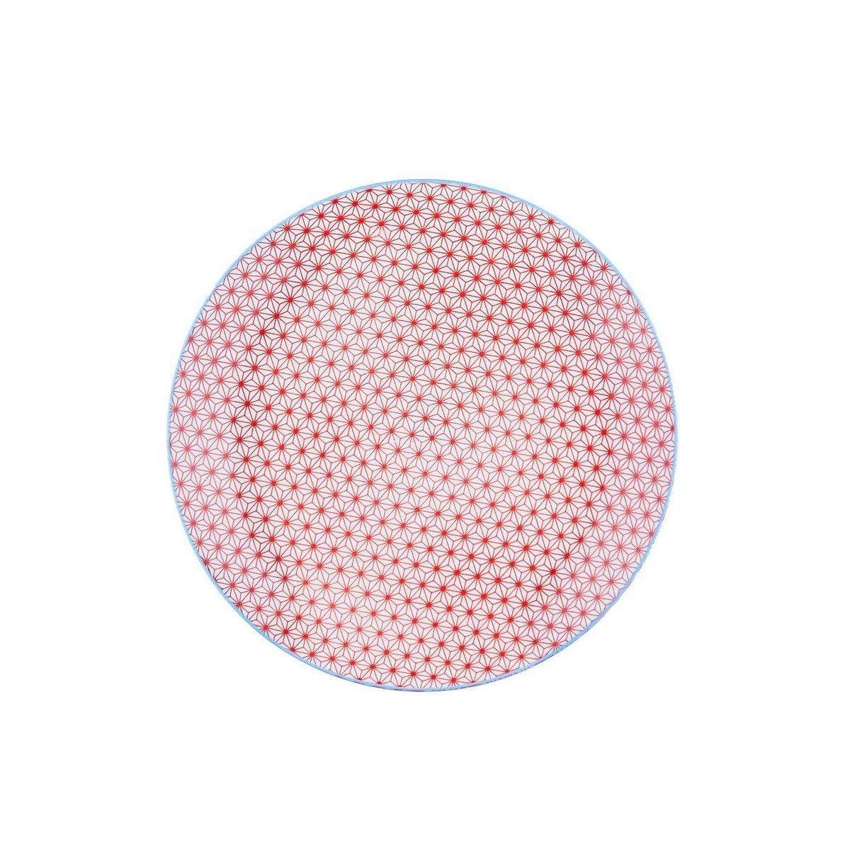 BJORN Assiette PATTERN Ø26cm - 6 pièces - Color