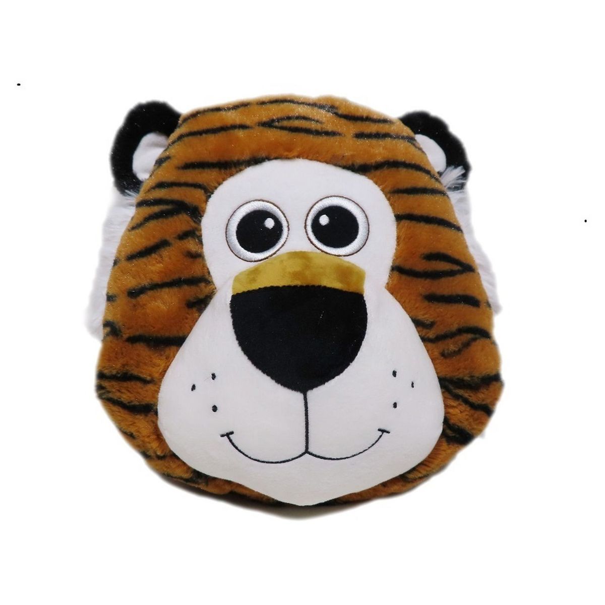 One Two Fun Tête d'animal en peluche - 27 cm