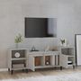Voir la diapositive 3 : VIDAXL Meuble TV Gris beton 160x35x55 cm Bois d'ingenierie