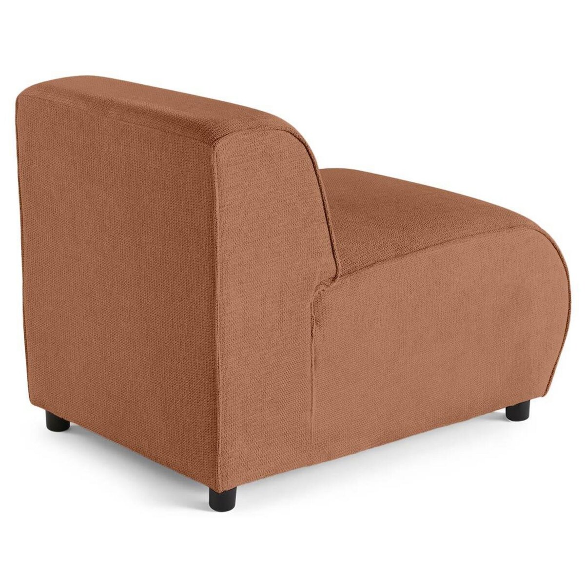 LISA DESIGN Suaro - module d'assise en tissu texturé