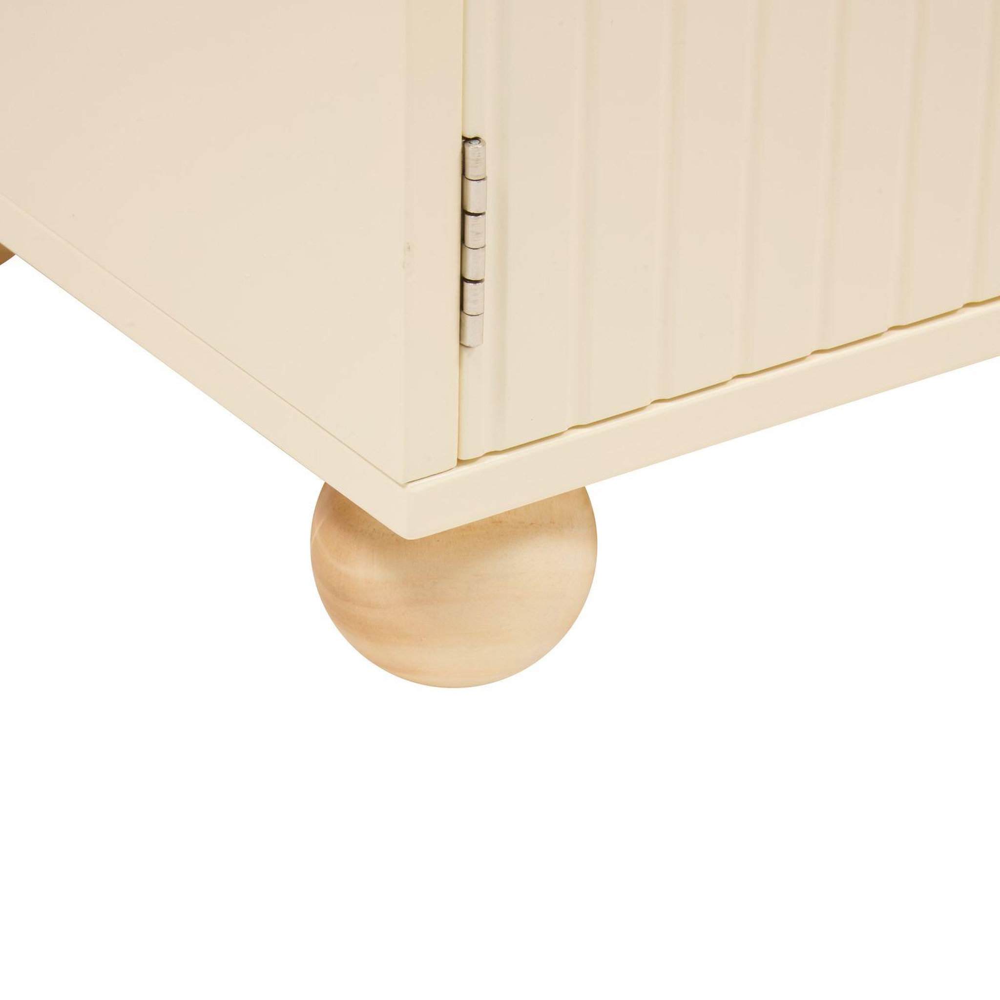 Voir la diapositive 6 : ATMOSPHERA Bibliothèque enfant 2 portes et 4 niches bouli - beige