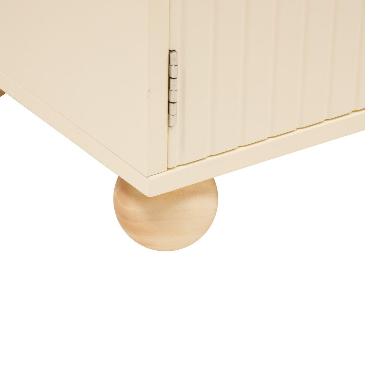 ATMOSPHERA Bibliothèque enfant 2 portes et 4 niches BOULI - Beige