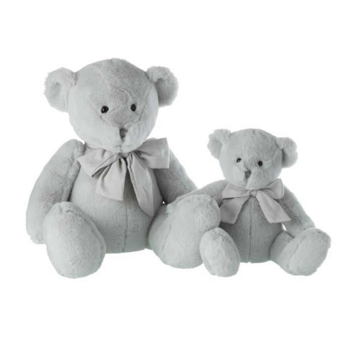 Paris Prix Peluche Enfant  Ourson Nœud  20cm Gris
