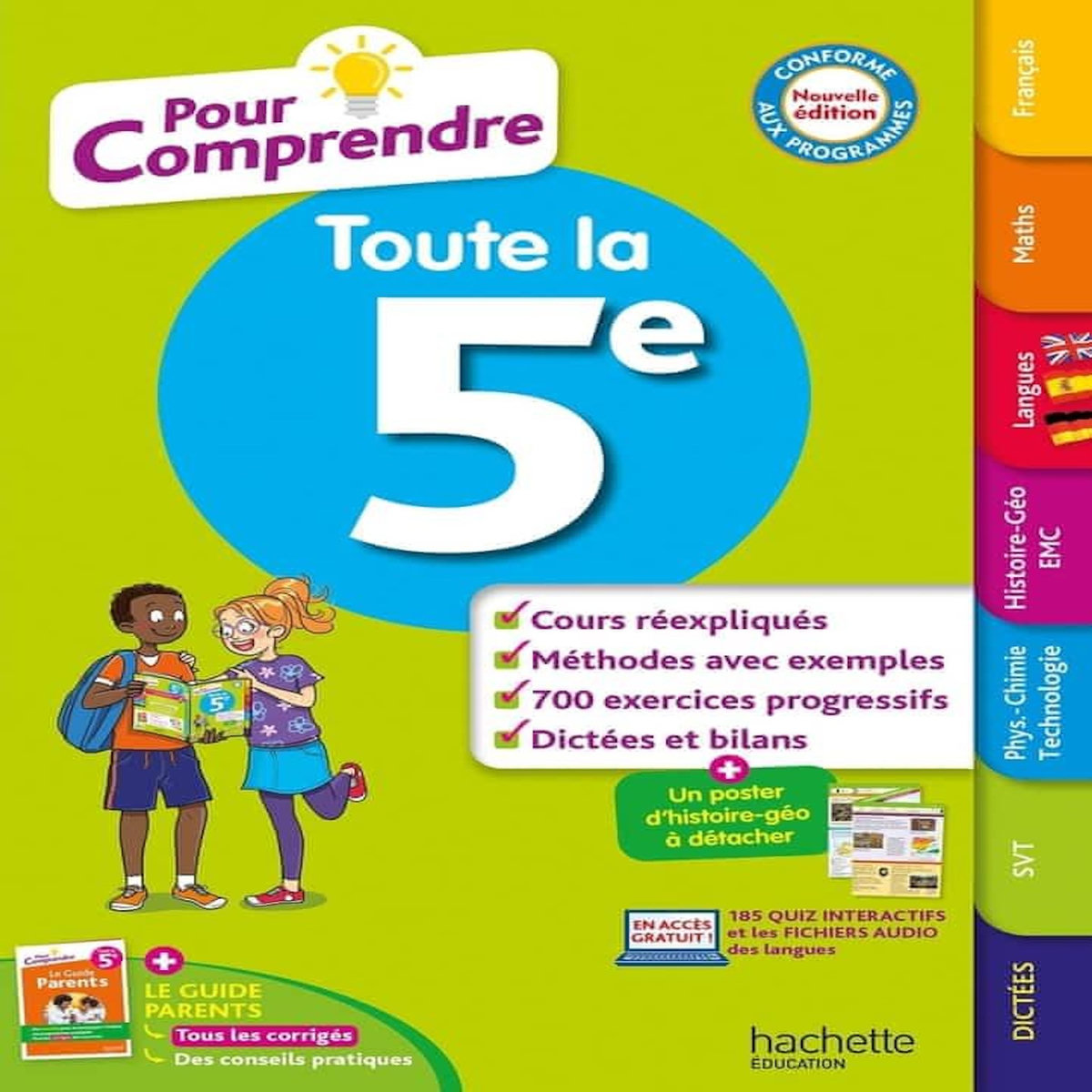 POUR COMPRENDRE TOUTE LA 5E. EDITION 2024, Lisle Isabelle de