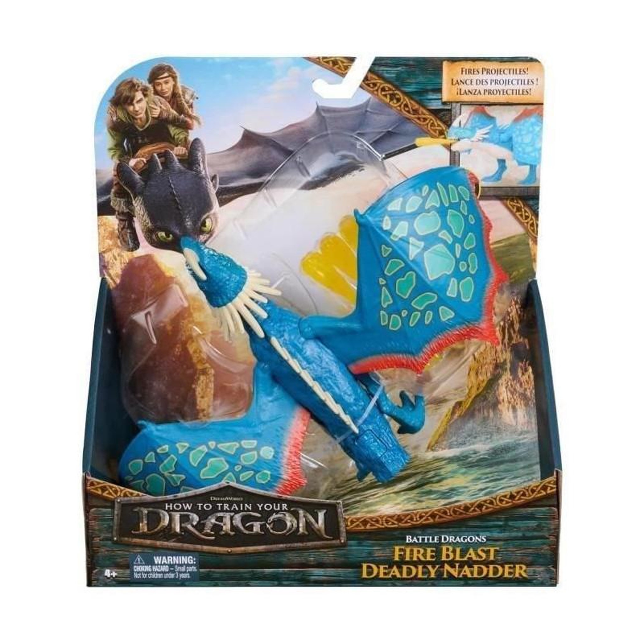 Voir la diapositive 4 : Spin Master SPIN MASTER FIGURINE DRAGON A FONCTIONS 25 CM TEMPETE Dragons Movie