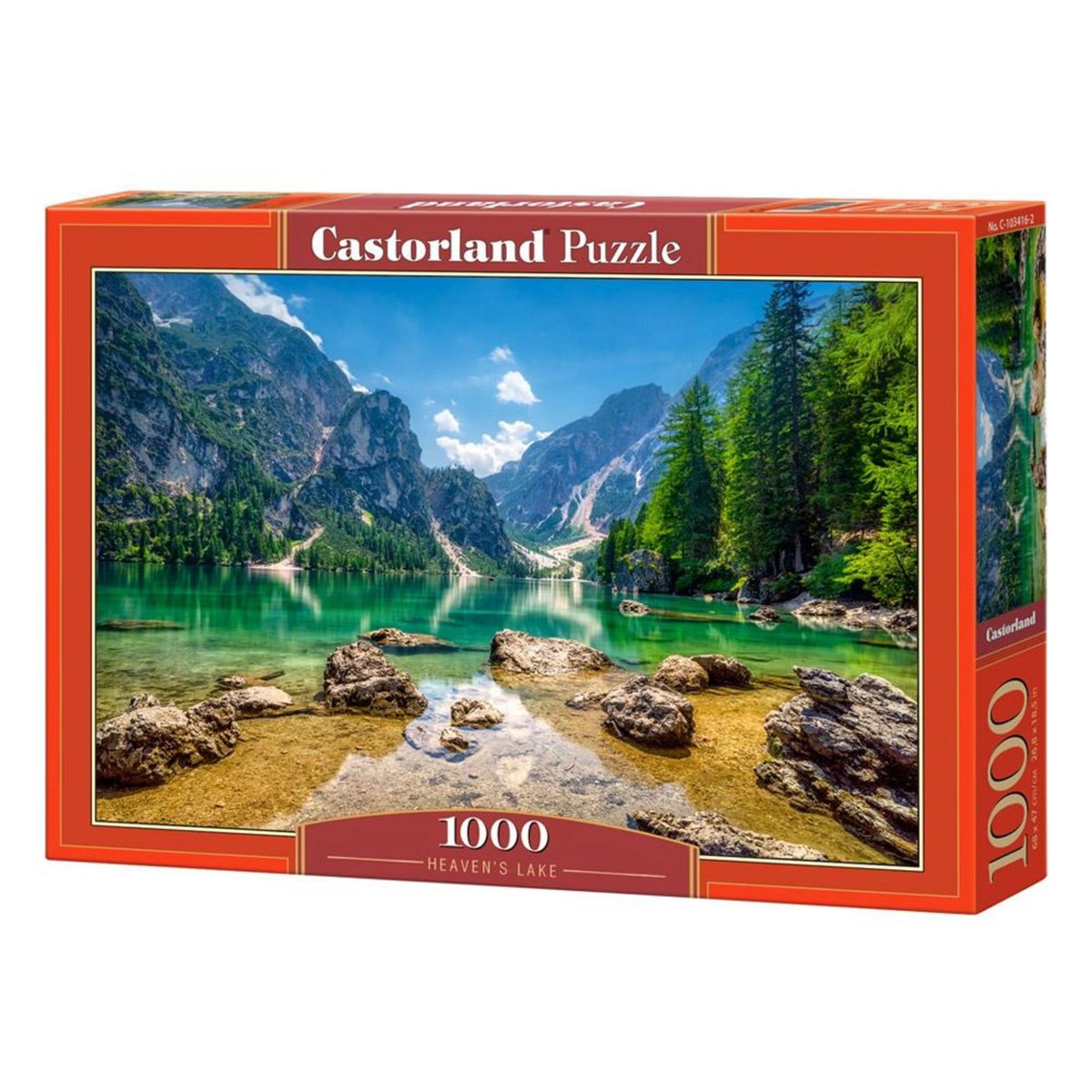 Castorland Puzzle 1000 pièces : Lac paradisiaque
