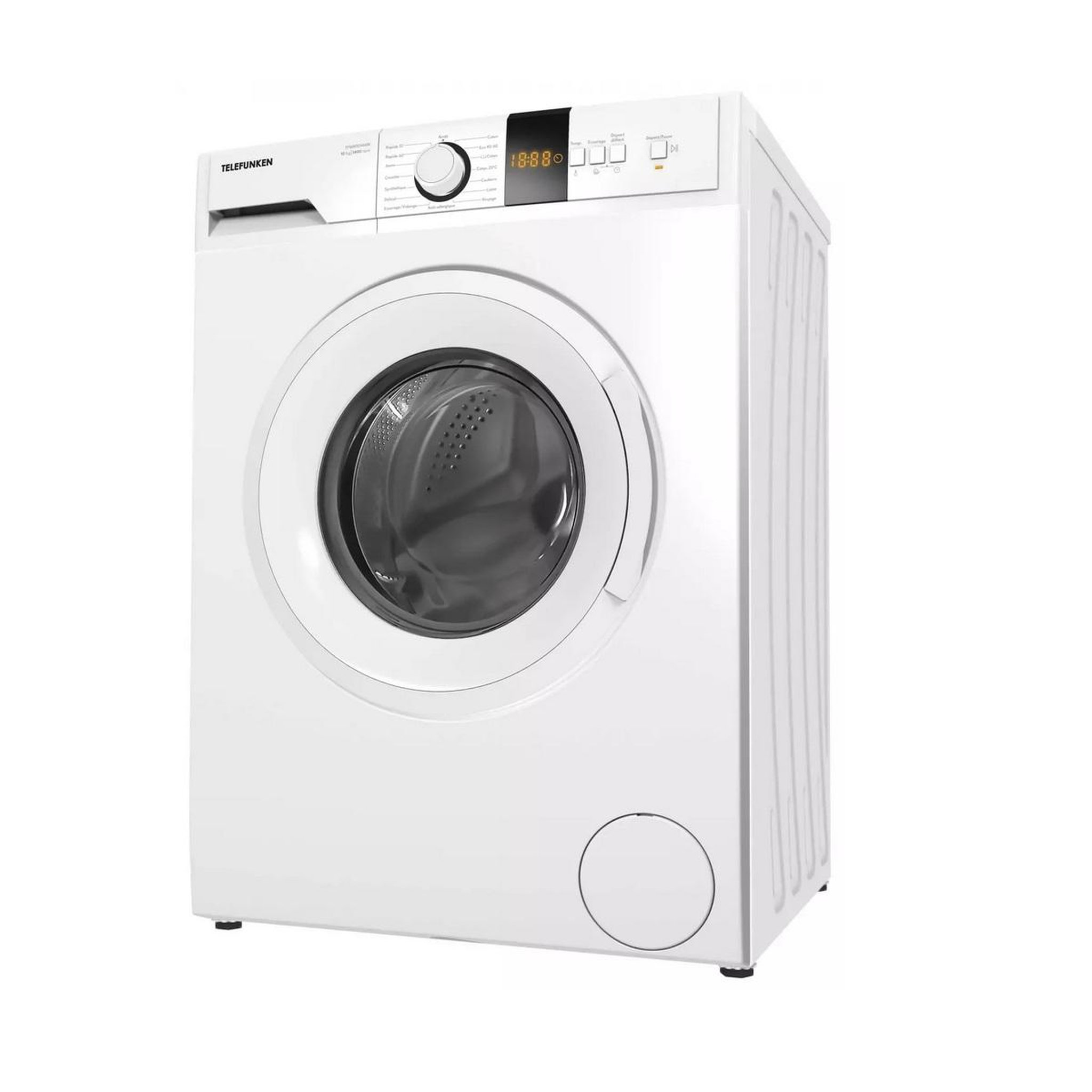 Voir la diapositive 3 : TELEFUNKEN Lave-linge frontal 10kg 1400 tours/min - tfwm1014aw