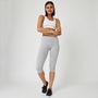 Voir la diapositive 1 : INEXTENSO Legging court de sport gris femme
