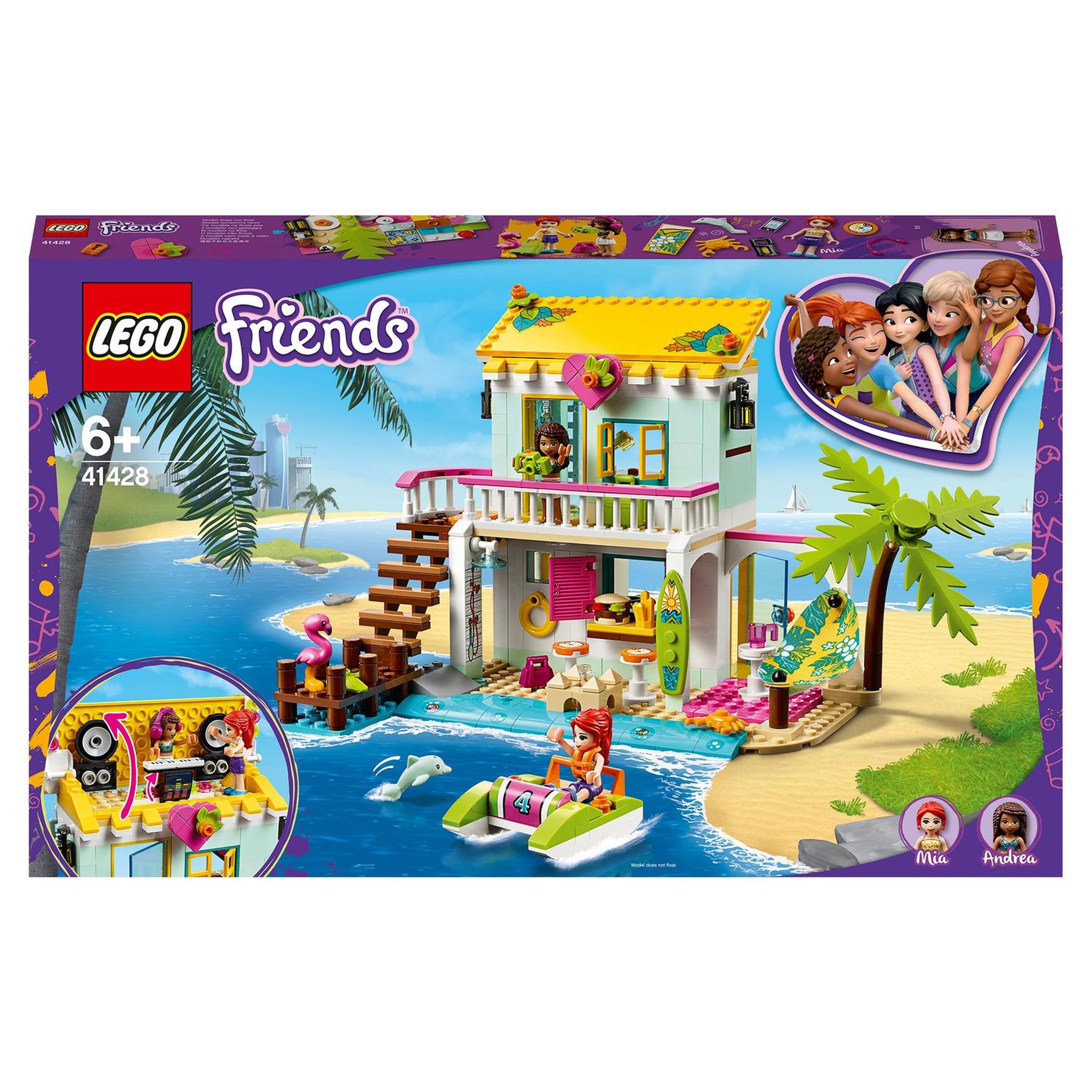 Voir la diapositive 1 : LEGO Friends 41428 - La maison sur la plage