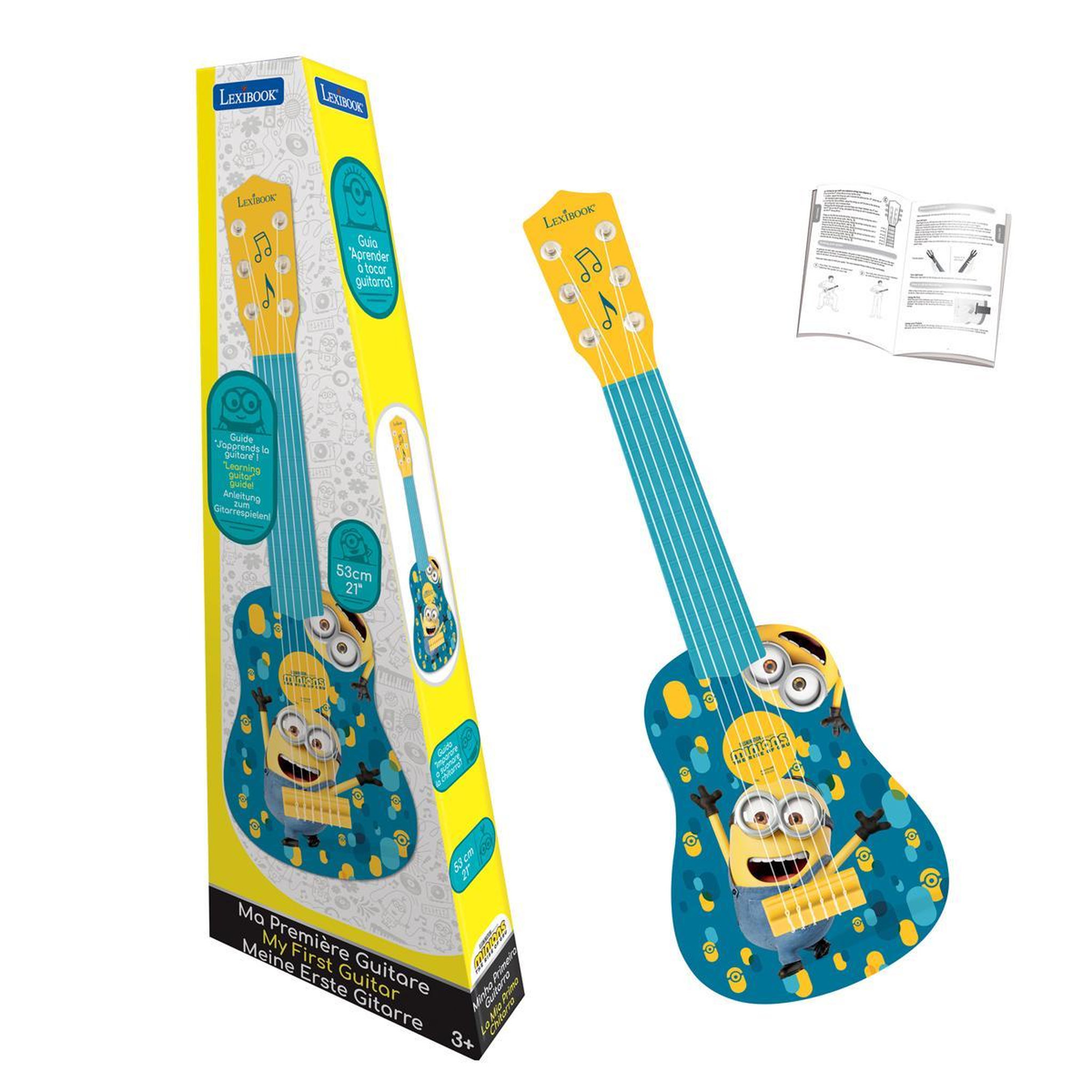 Voir la diapositive 4 : Lexibook Ma Première Guitare Les Minions