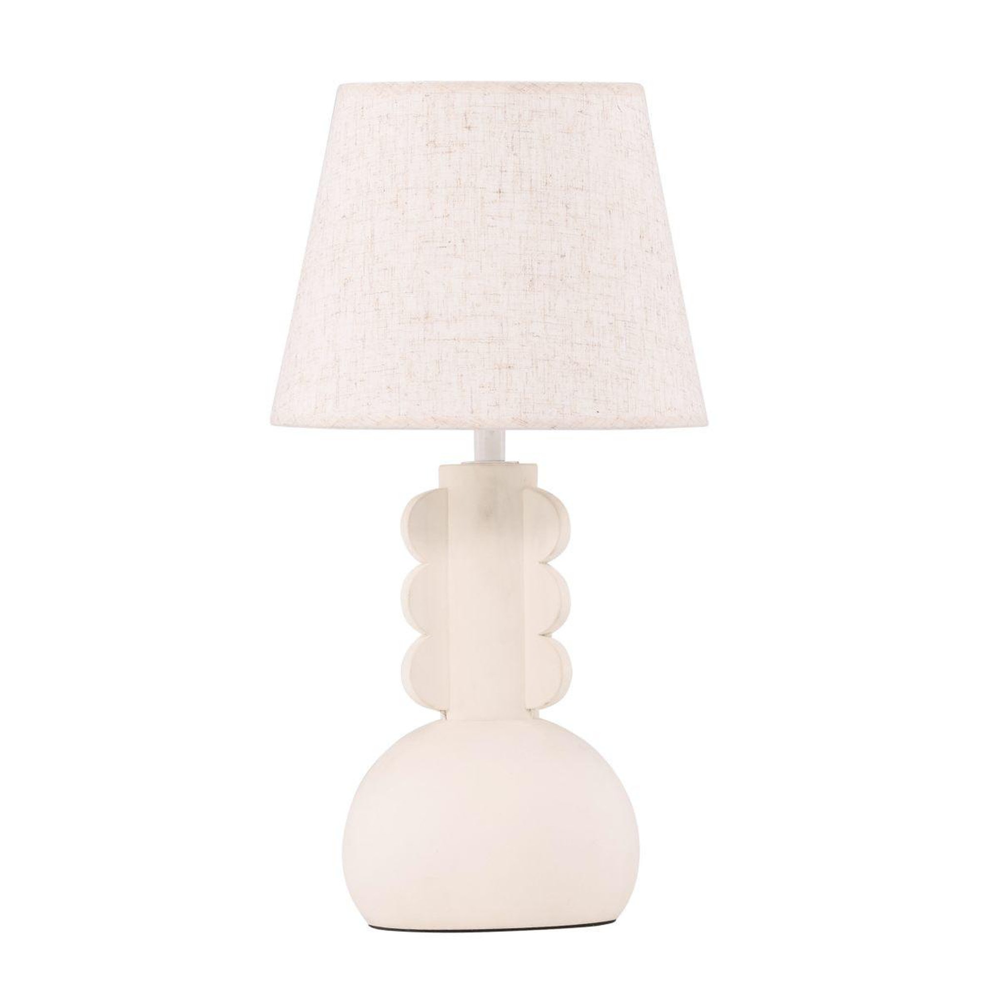 Voir la diapositive 1 : Paris Prix Lampe à Poser Déco  Mellerud  43cm Beige