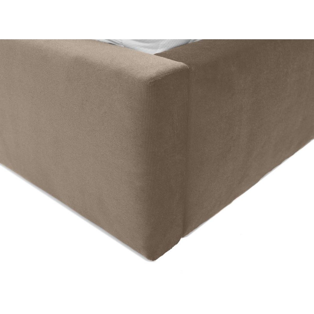 BEST MOBILIER Esmee - lit coffre - 160x200 cm - en velours - sommier inclus