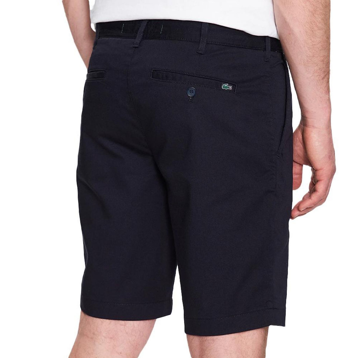 Lacoste Short Chino Slim Fit Marine Homme Lacoste FH2647