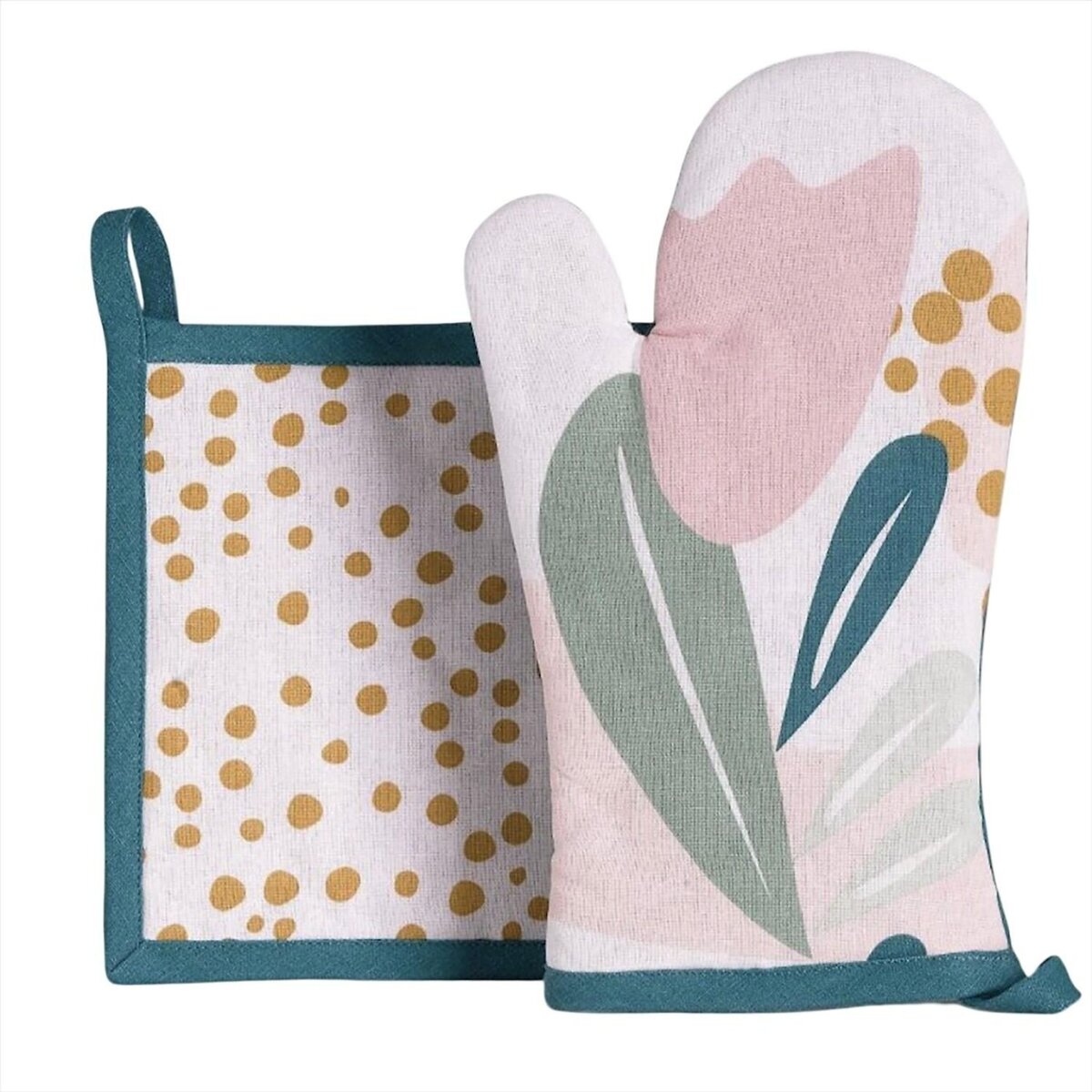 Les Ateliers du Linge Gant et manique imprimés