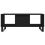 Voir la diapositive 5 : VIDAXL Table basse Noir 90x50x36,5 cm Bois d'ingenierie