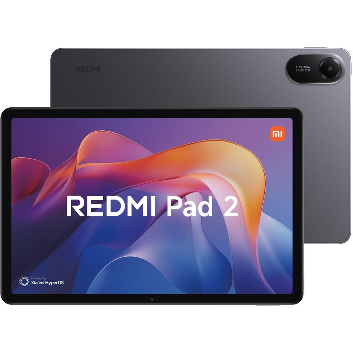 XIAOMI Tablette Android Pack Redmi Pad2 128Go Wi-Fi Gris + Etui