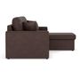 Voir la diapositive 5 : BEST MOBILIER Cyrus - canapé d'angle réversible 4 places - convertible avec coffre - en simili