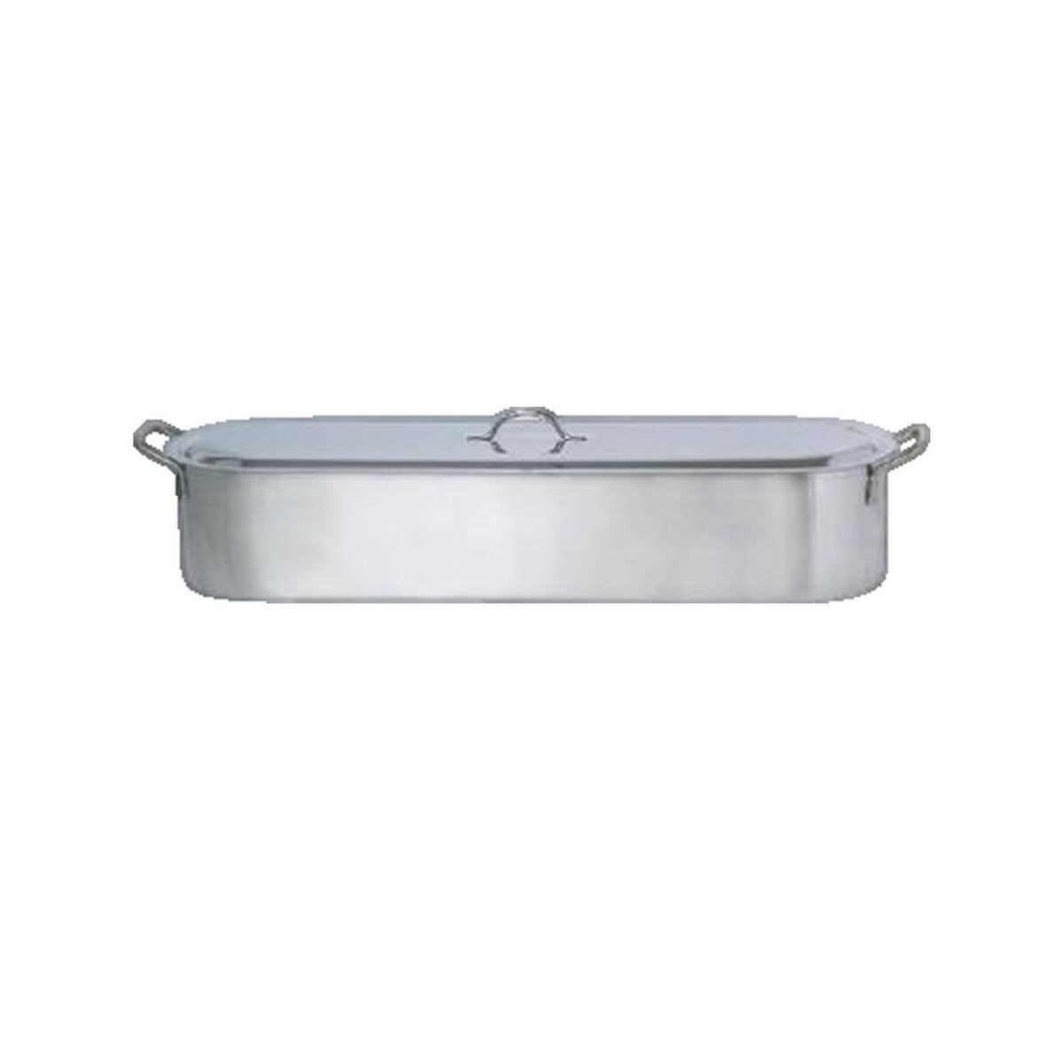 BAUMALU Poissonnière Baumalu inox 60 cm avec grille perforée amovible