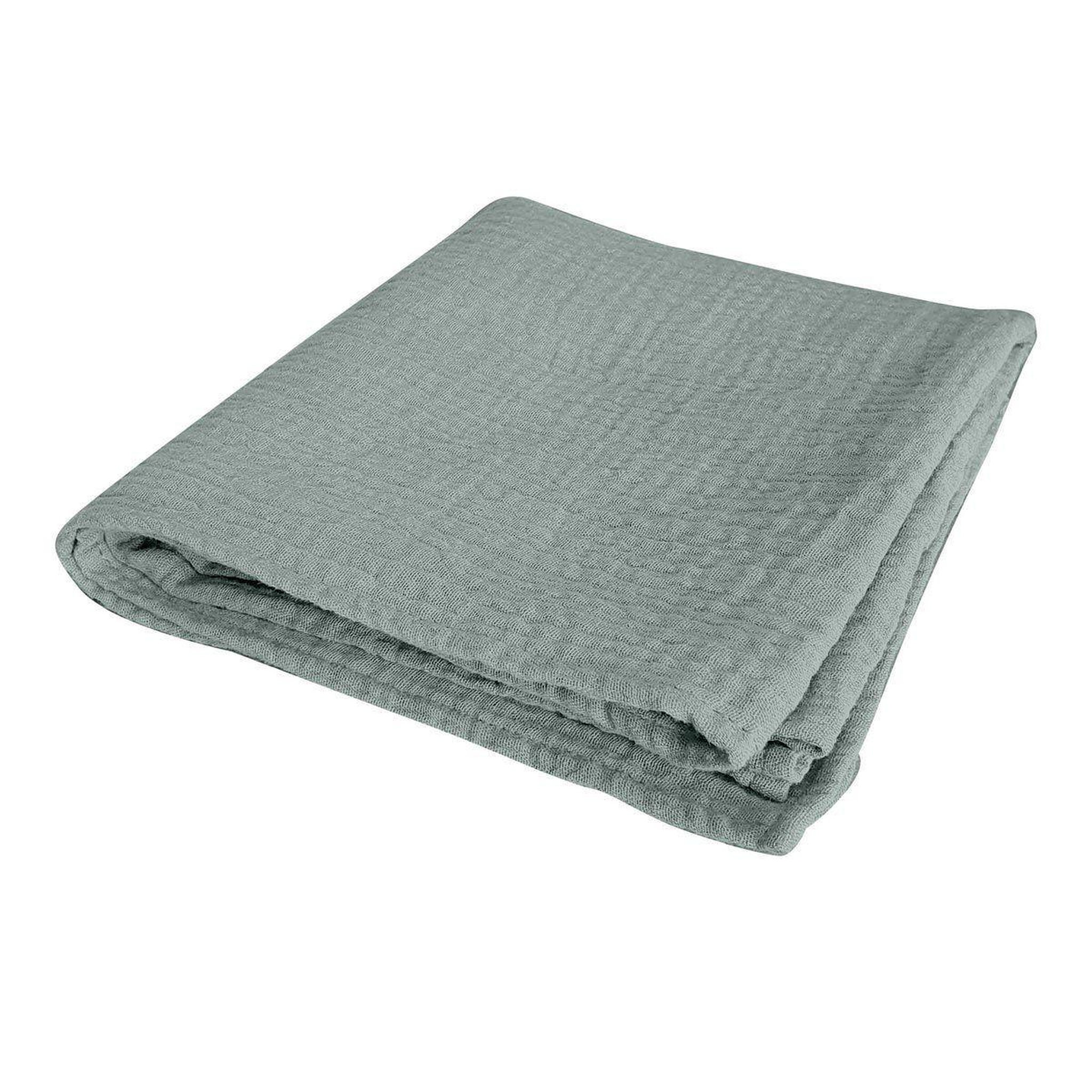Voir la diapositive 2 : BEBE DOUCEUR Drap housse bébé  extensible  70x140cm vert céladon