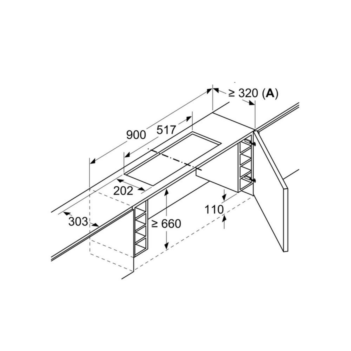 Neff Kit de recyclage pour hotte - Z51ITD1X1