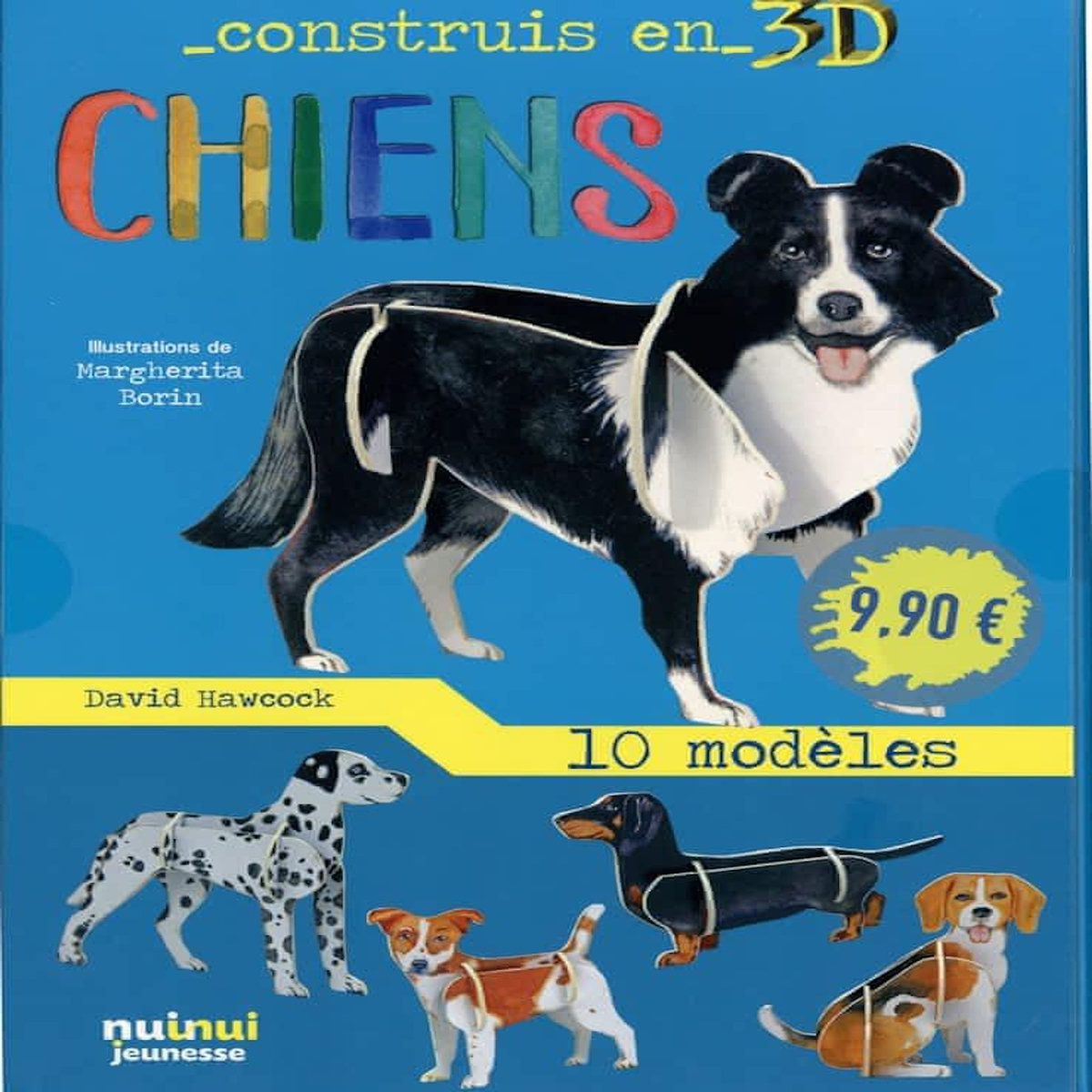CHIENS. AVEC 1 LIVRE ET 10 MODELES, Hawcock David