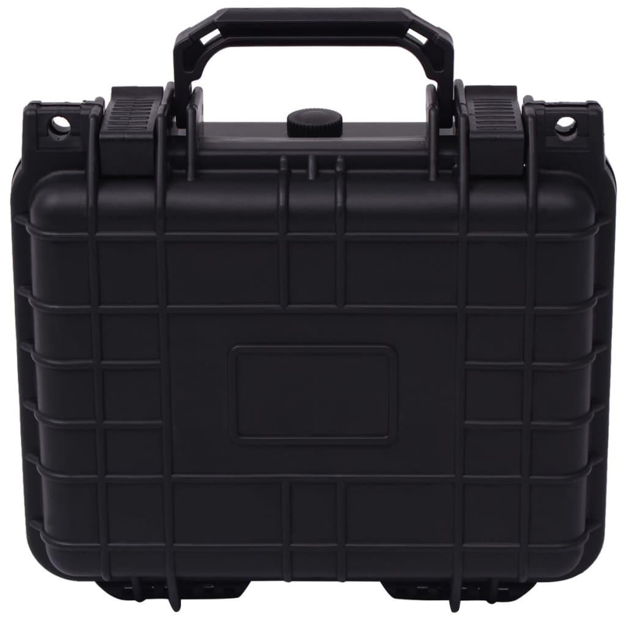 Voir la diapositive 2 : VIDAXL Boîte de protection pour equipement 27 x 24,6 x 12,4 cm noir