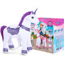 Voir la diapositive 4 : Ponycycle Licorne blanche - violette