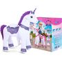 Voir la diapositive 4 : Ponycycle Licorne blanche - violette