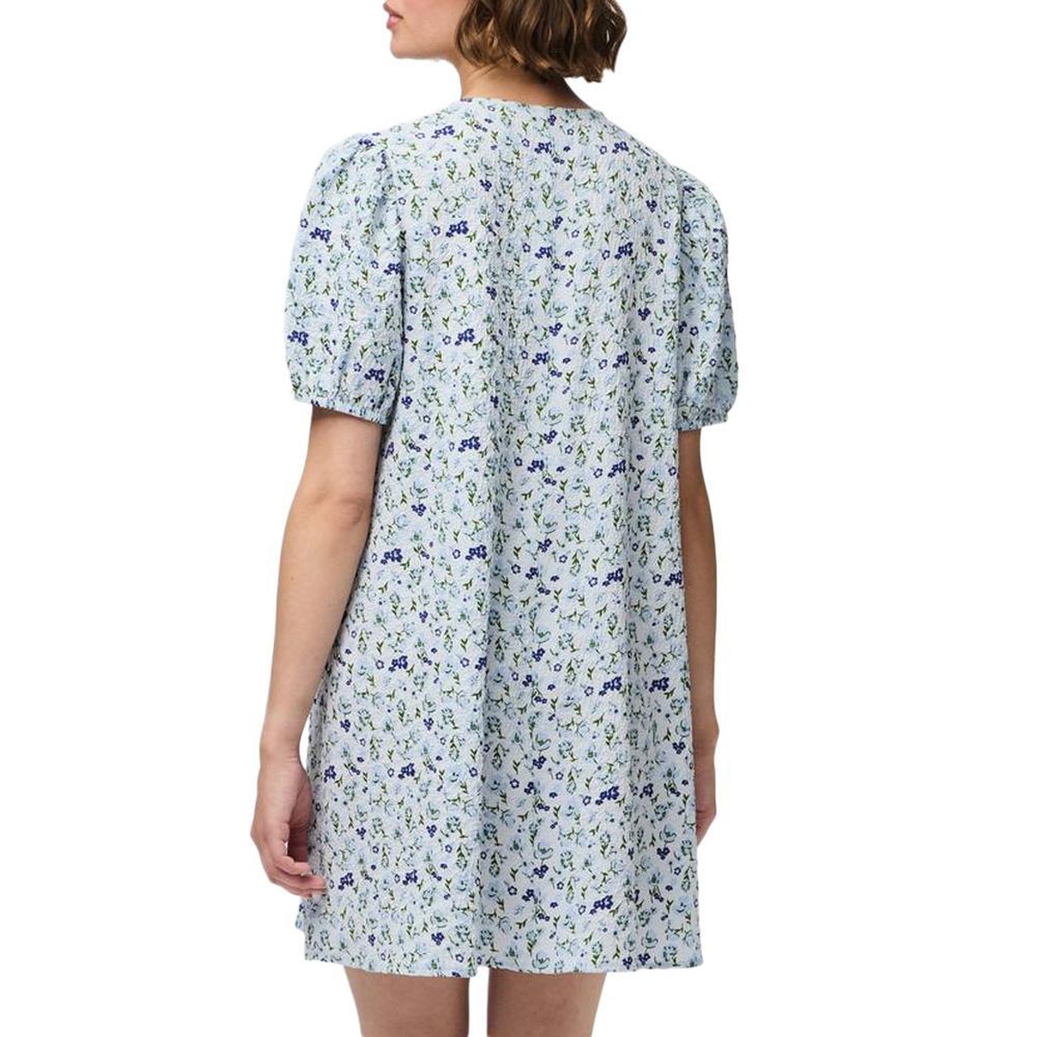 Voir la diapositive 2 : Pieces Robe Fleuris Bleu Femme Pieces Talia