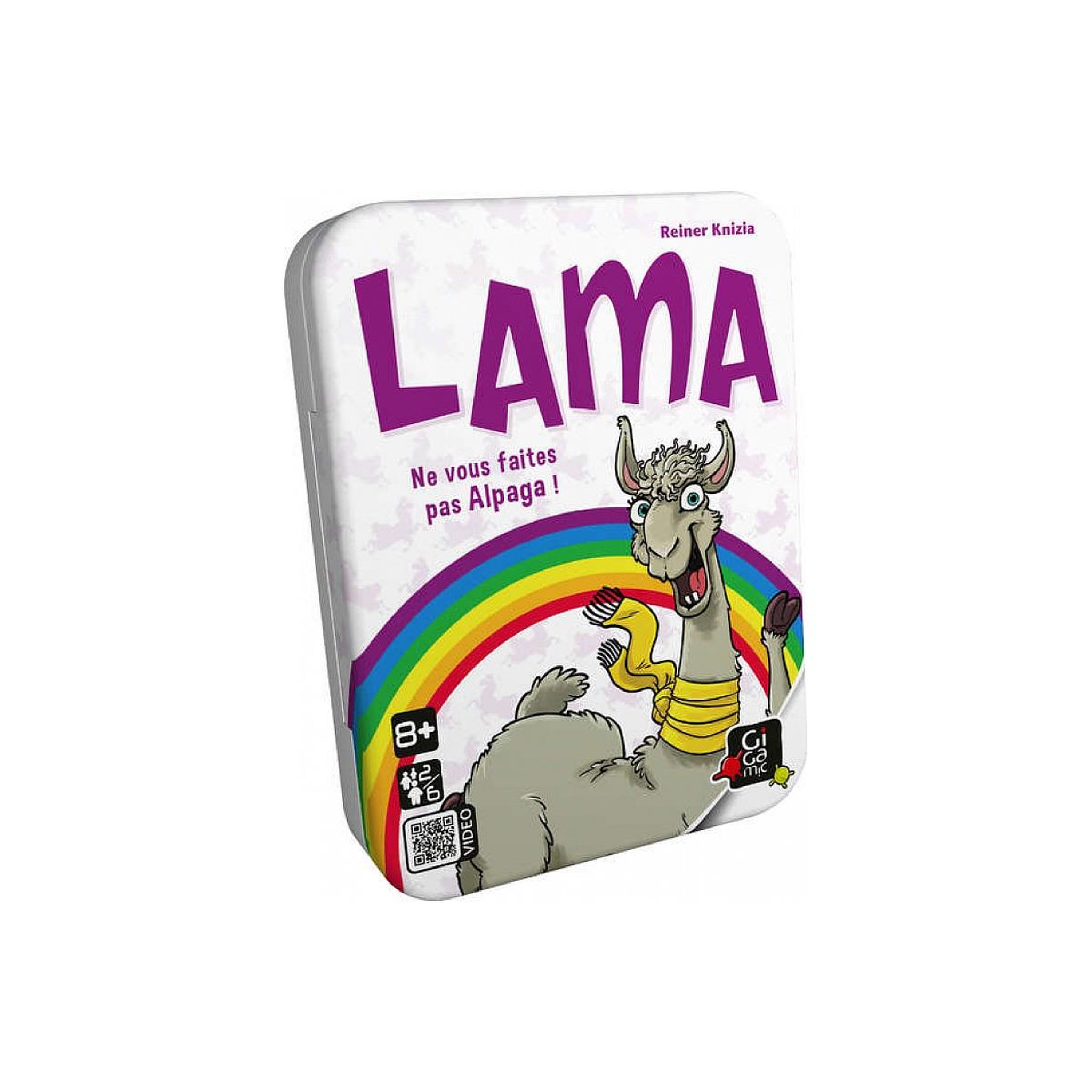 Voir la diapositive 2 : Gigamic Lama jeux de cartes