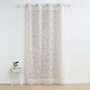 Voir la diapositive 4 : Paris Prix Rideau Voilage à Œillets  Karla  140x280cm Taupe