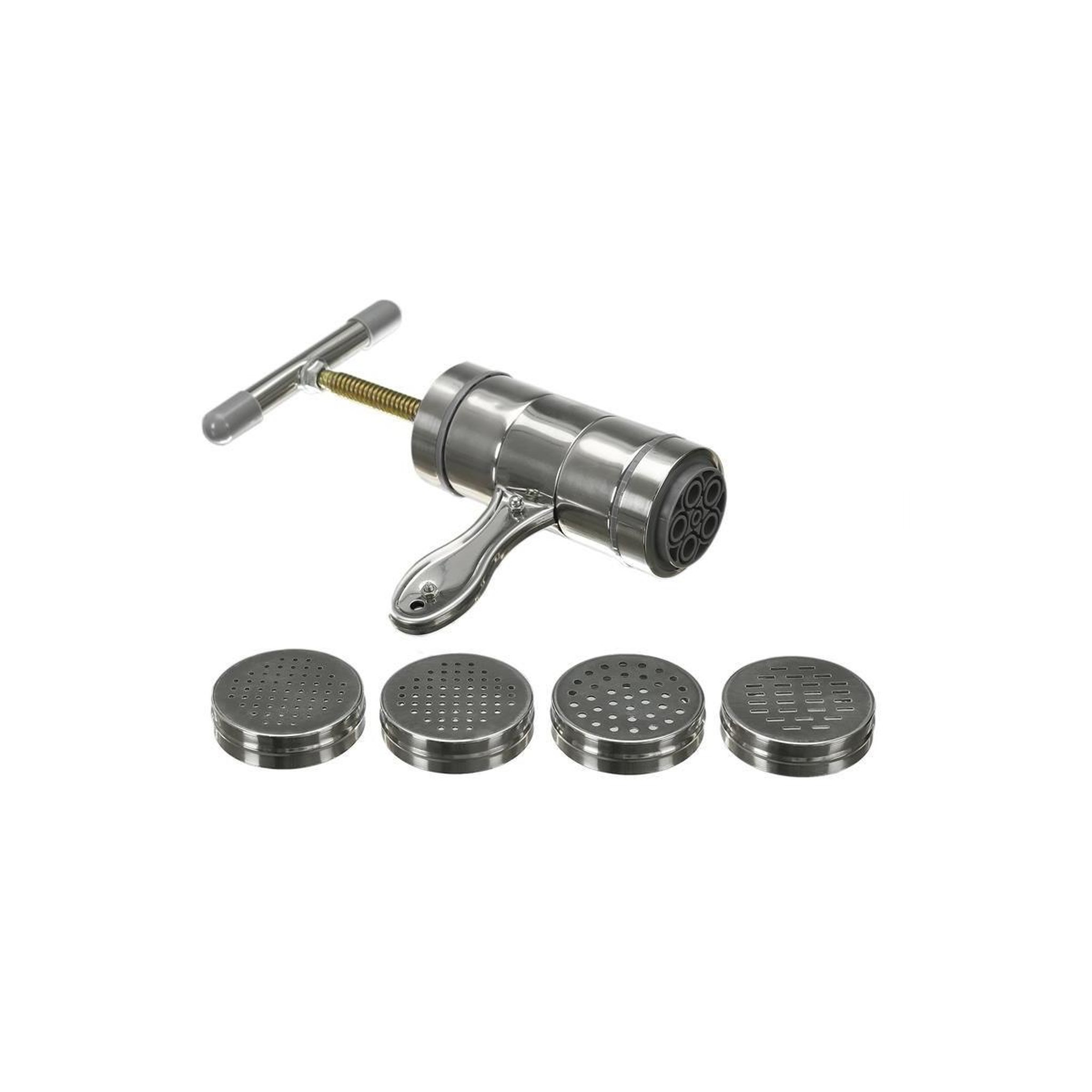 Voir la diapositive 1 : COOK CONCEPT Machine à Pâtes Manuelle  Moules  16cm Argent