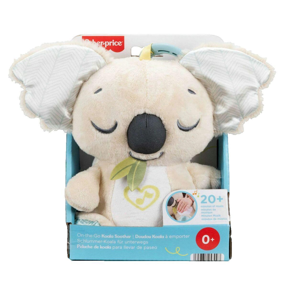 FISHER-PRICE Peluche musicale Fischer Koala Musique beige