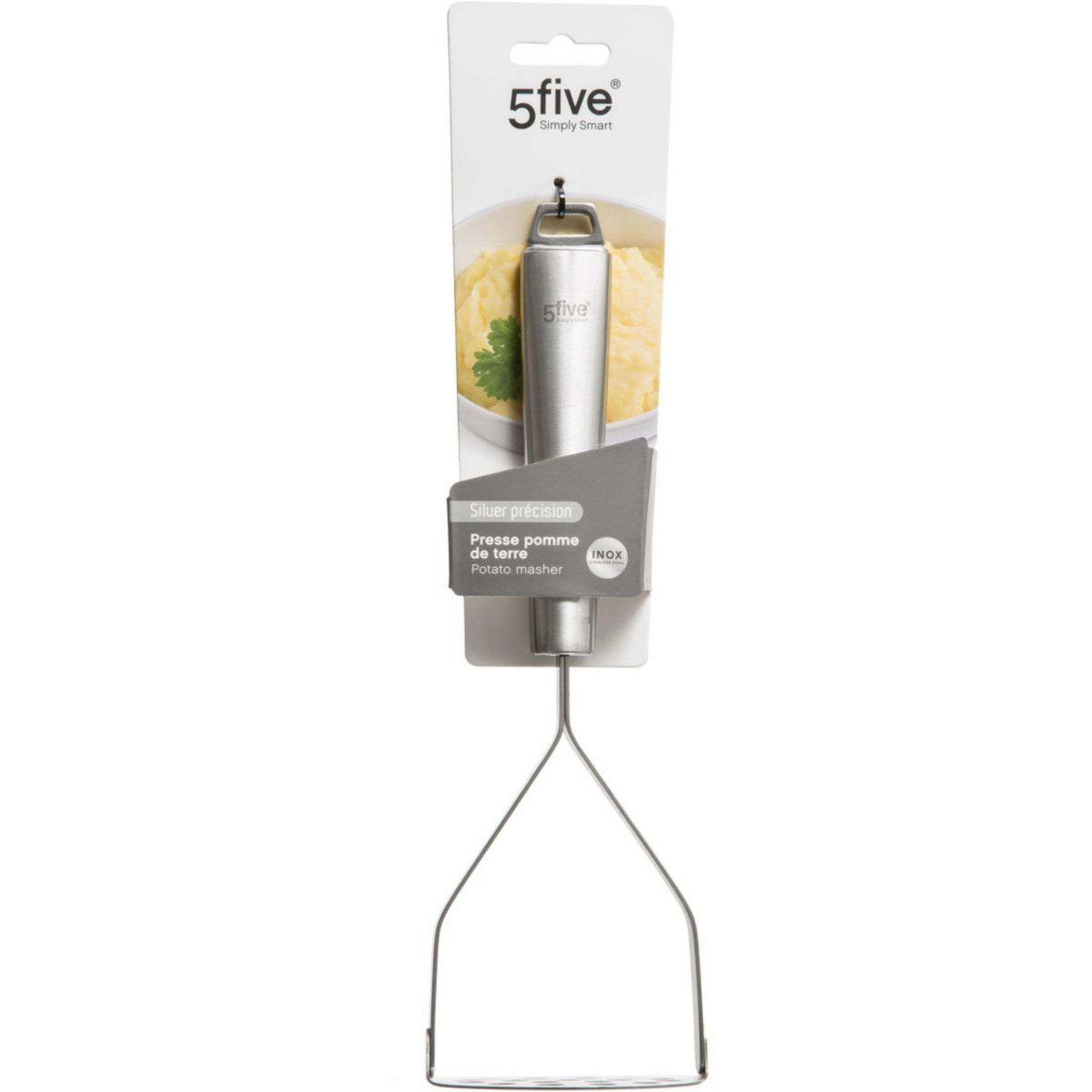 Voir la diapositive 3 : FIVE Presse purée Silver precision Inox