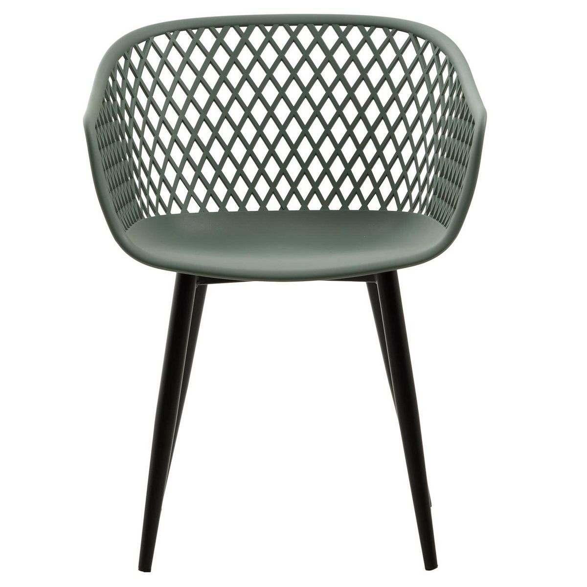 IDIMEX Lot de 4 chaises MADEIRA style scandinave, pieds en bois