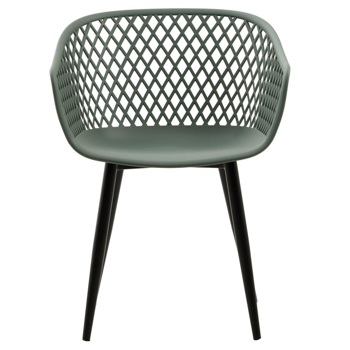 IDIMEX Lot de 4 chaises MADEIRA style scandinave, pieds en bois