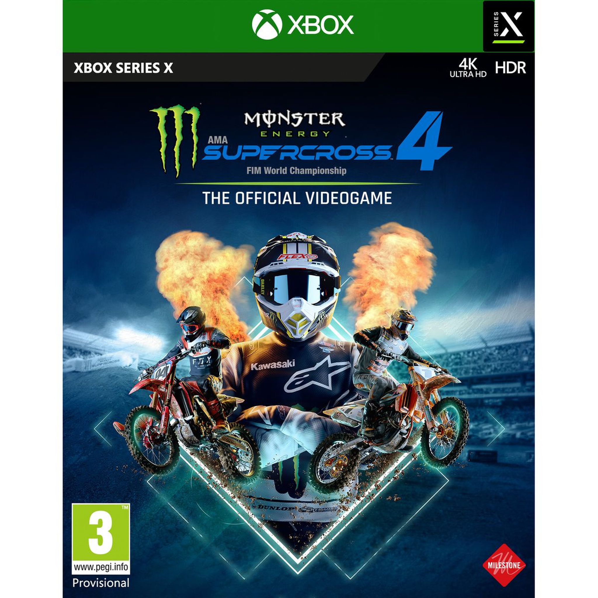 Voir la diapositive 1 : KOCH MEDIA Monster Energy Supercross The Official Videogame 4 Xbox Series X