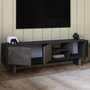 Voir la diapositive 4 : Habitat et Jardin Meuble TV en bois  Ravello  - 150 x 30 x 45 cm - Gris anthracite