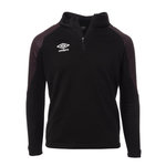 UMBRO Sweat Noir/Vert Garçon Umbro For Net. Coloris disponibles : Noir