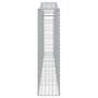 Voir la diapositive 5 : VIDAXL Paniers a gabions arques 10 pcs 400x30x120/140 cm Fer galvanise