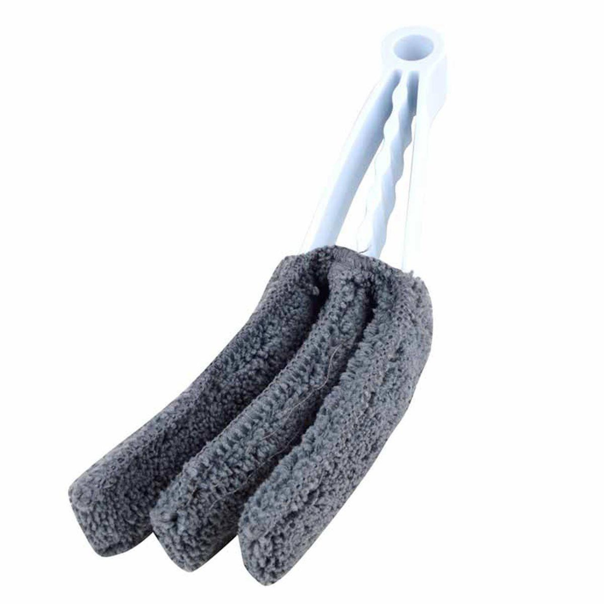 Voir la diapositive 1 : HOMEA Brosse pour Stores  Microfibre  20cm Anthracite