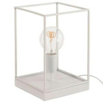 Paris Prix Lampe à Poser  Une Ampoule  30cm Blanc